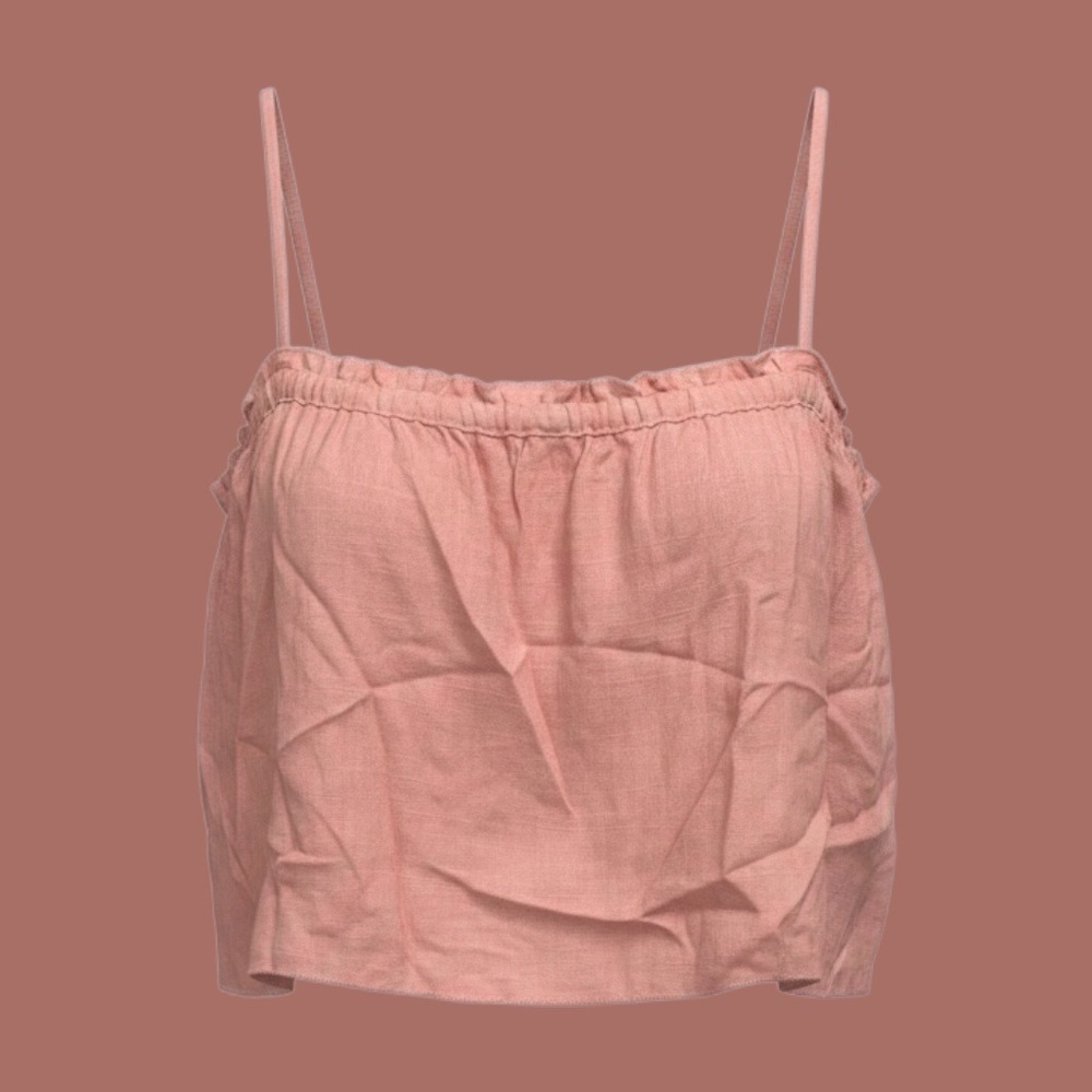 Minkpink Coral Crop Top